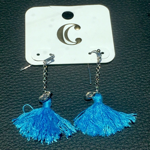NWT Charming Charlie Tassel Earrings - Picture 1 of 8